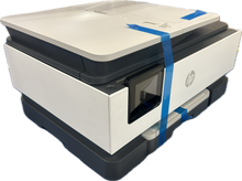 Lot of 200x - HP OfficeJet Pro 8125e Wireless AIO Color Inkjet Printer - Never Initialized - Free set of OEM standard Ink