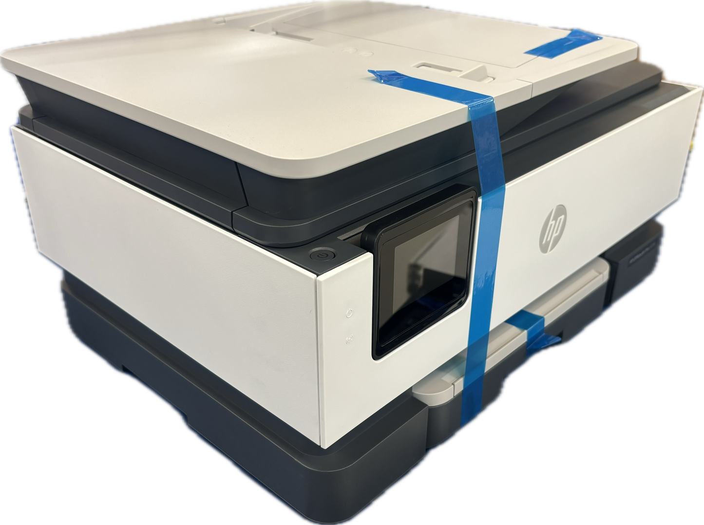 Lot of 40x - HP OfficeJet Pro 8125e Wireless AIO Color Inkjet Printer - Never Initialized - Free set of OEM standard Ink - $57/ea