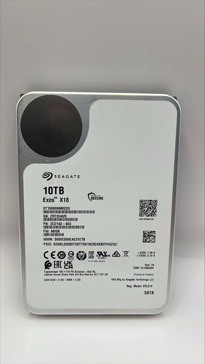 10x QTY - Seagate 10TB 7200RPM 3.5" SATA III Internal Hard Drive HDD (1CKXM)