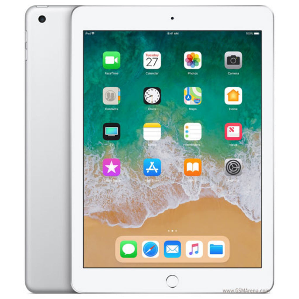Apple iPad 6th Gen 9.7" Wi-Fi + Cellular 32GB Silver | Refurbished - Fair