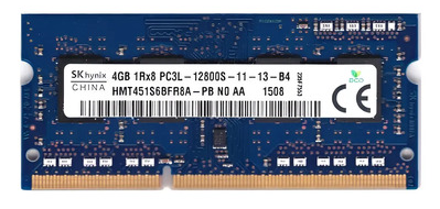 Hynix 8GB DDR3L-1600 SODIMM Low-Voltage Laptop Memory - Refurbished