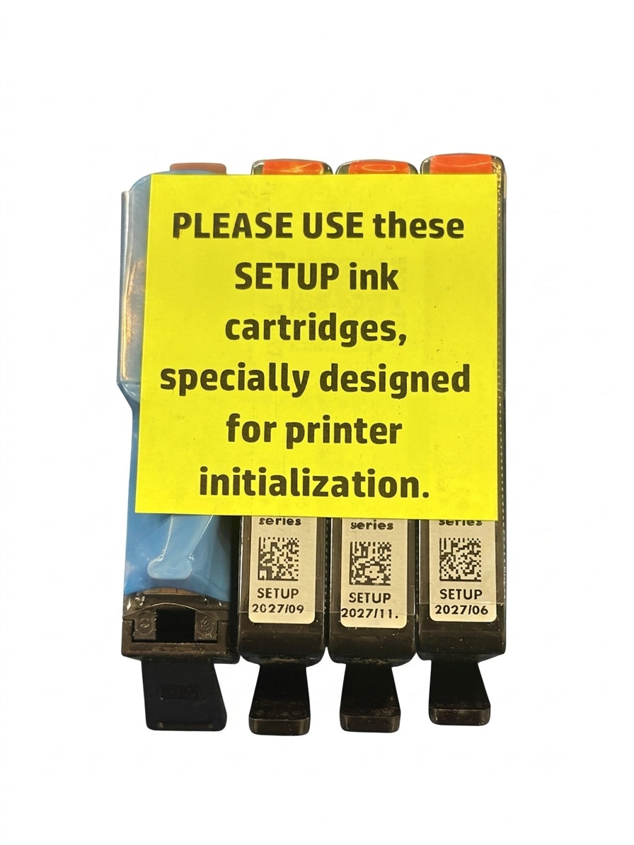 Lot of 200x - HP OfficeJet Pro 8125e Wireless AIO Color Inkjet Printer - Never Initialized - Free set of OEM standard Ink