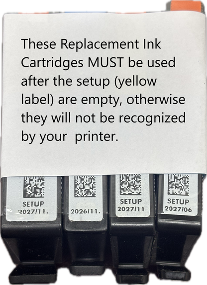 Lot of 200x - HP OfficeJet Pro 8125e Wireless AIO Color Inkjet Printer - Never Initialized - Free set of OEM standard Ink
